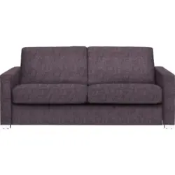 Schlafsofa in Webstoff Rosa