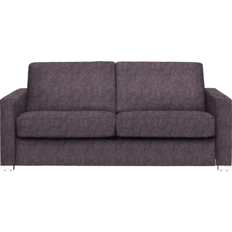 Schlafsofa in Webstoff Rosa