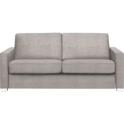Schlafsofa in Webstoff Naturfarben