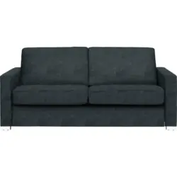 Schlafsofa in Webstoff Anthrazit