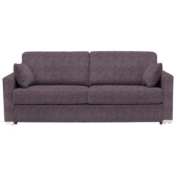 Schlafsofa in Webstoff Rosa