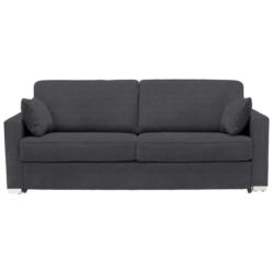 Schlafsofa in Flachgewebe Grau