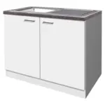 XXXLutz Lauterach - Ihr Möbelhaus bei Bregenz Spülenunterschrank 100/85/57 cm in Weiß