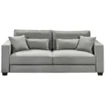 XXXLutz Lauterach - Ihr Möbelhaus bei Bregenz Schlafsofa in Mikrovelours Grau