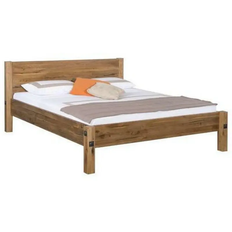 Bett 160/200 cm in Mooreichefarben