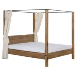 XXXLutz Lauterach - Ihr Möbelhaus bei Bregenz Himmelbett 140/200 cm in Mooreichefarben