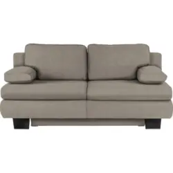 Schlafsofa in Flachgewebe Greige