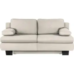 Schlafsofa in Flachgewebe Creme