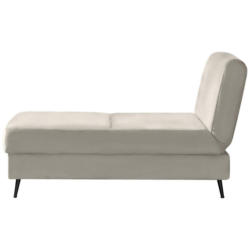 Schlafsofa in Webstoff Creme