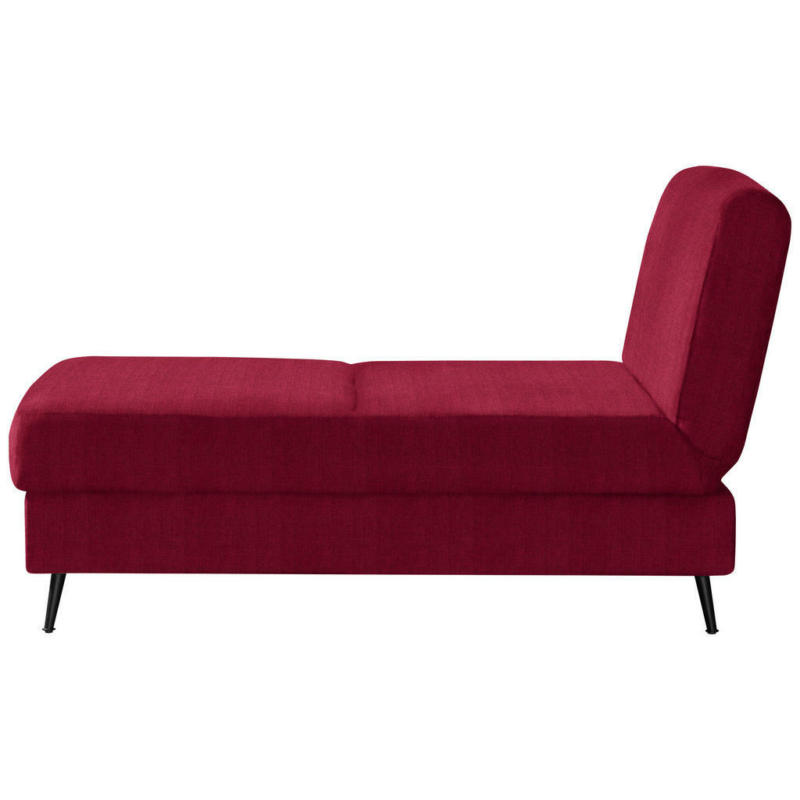 Schlafsofa in Flachgewebe Rot