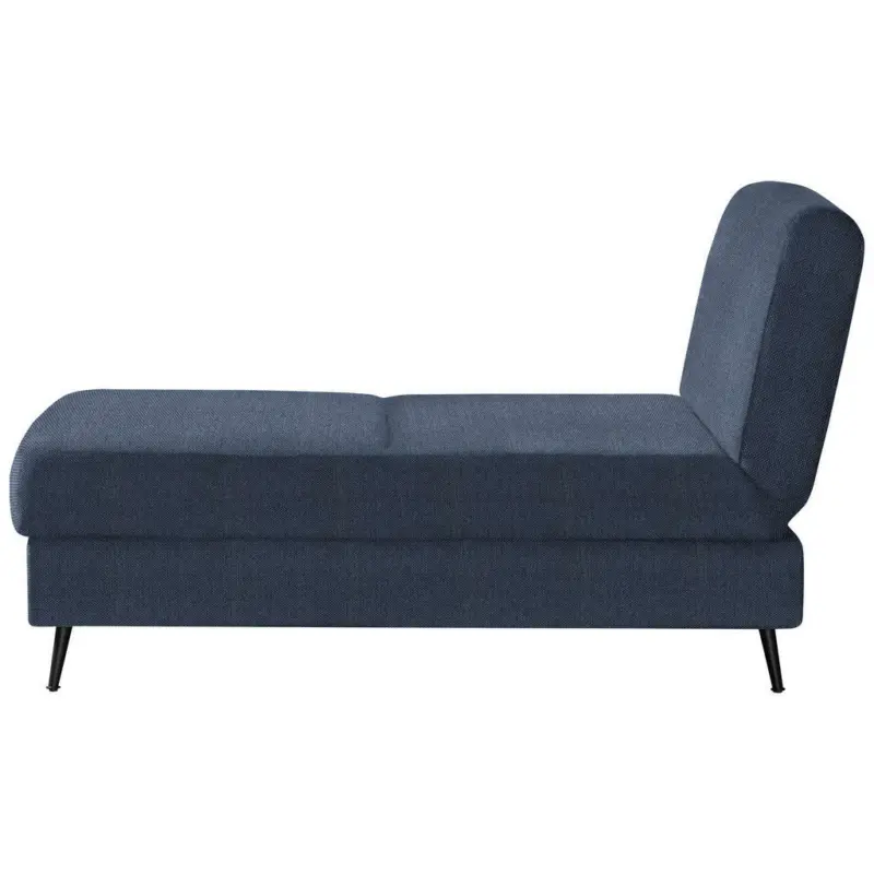 Schlafsofa in Webstoff Blau