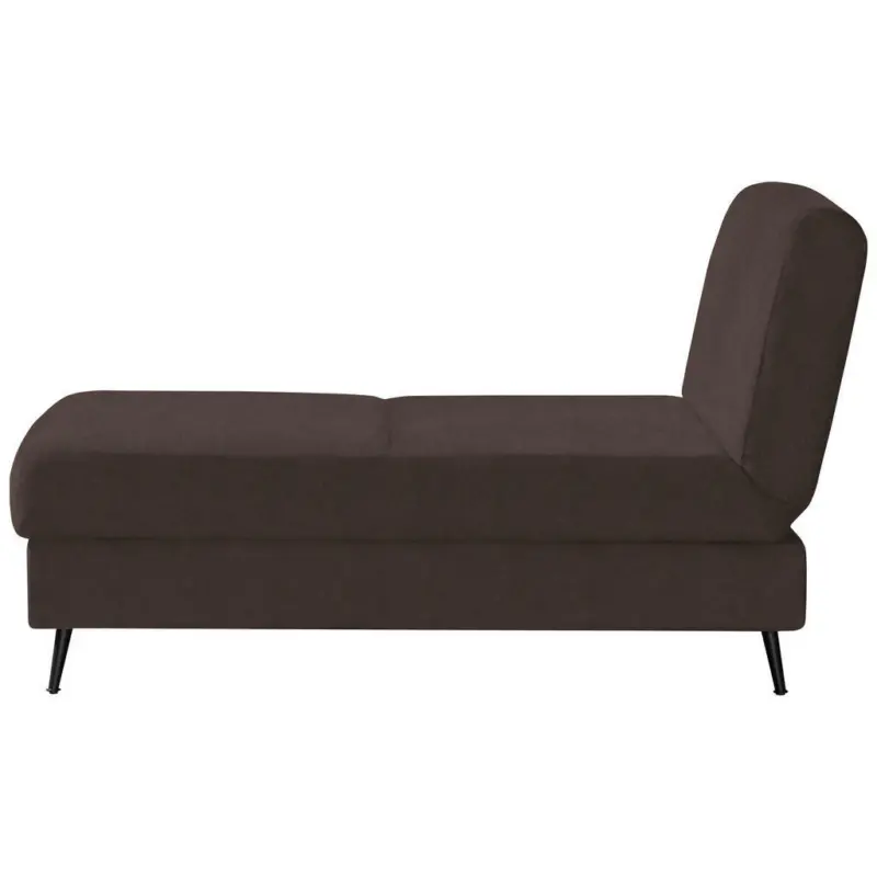 Schlafsofa in Webstoff Dunkelrosa
