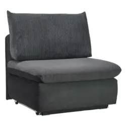 Schlafsessel in Kord Anthrazit