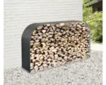Hornbach Kaminholzunterstand Flachbogen 212 x 40 x 111 cm anthrazit