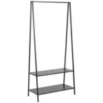 XXXLutz Lauterach - Ihr Möbelhaus bei Bregenz Garderobenständer in Schwarz, Eschefarben 77/165/37 cm