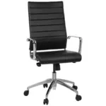 XXXLutz Lauterach - Ihr M&ouml;belhaus bei Bregenz Drehstuhl in Lederlook Schwarz, Alufarben