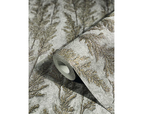 MARBURG Vliestapete 85733 Natural Opulence Blumen silber