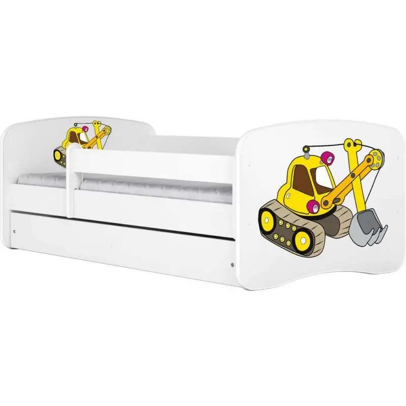 Kinder-/Juniorbett 80/160 cm in Weiß