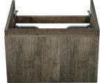 Hornbach Waschbeckenunterschrank Sanox Frozen 3D 40x60x45 cm ohne Waschbecken harbor oak