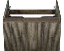 Waschbeckenunterschrank Sanox Frozen 3D 40x60x45 cm ohne Waschbecken harbor oak