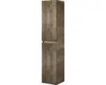 Hornbach Hochschrank Sanox Frozen mit 2 Türen 35x170x35 cm Charleston