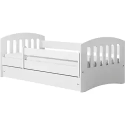 Kinder-/Juniorbett 80/160 cm in Weiß