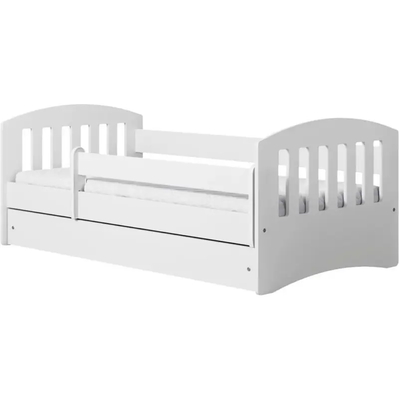 Kinder-/Juniorbett 80/160 cm in Weiß