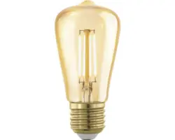 LED-Lampe E27 / 4 W ( 28 W ) amber 300 lm 1700 K warmweiß