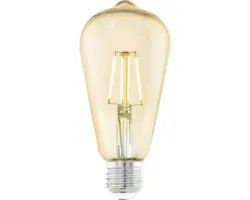 LED-Lampe ST64 E27 / 4 W ( 26 W ) amber 270 lm 2200 K warmweiß