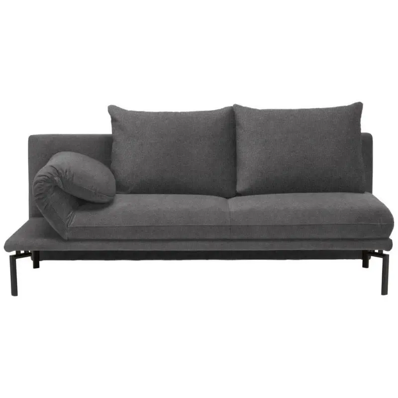 Liege in Webstoff Dunkelgrau