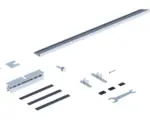 Hornbach Knauf Klemmbacken für Glastürblatt 120 kg Pocket Kit Schiebetürsystem