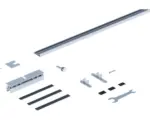 Hornbach Knauf Klemmbacken für Glastürblatt 80 kg Pocket Kit Schiebetürsystem