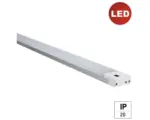 Hornbach LED Lichtleiste ultradünn 15 W 1500 lm 3000 K IP20 L 900 mm weiß/alu