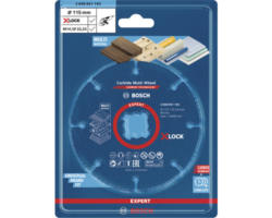 Trennscheibe Bosch Professional Expert Carbide Multi Wheel X-LOCK, 115 mm, 22,23 mm, 1 Stk.