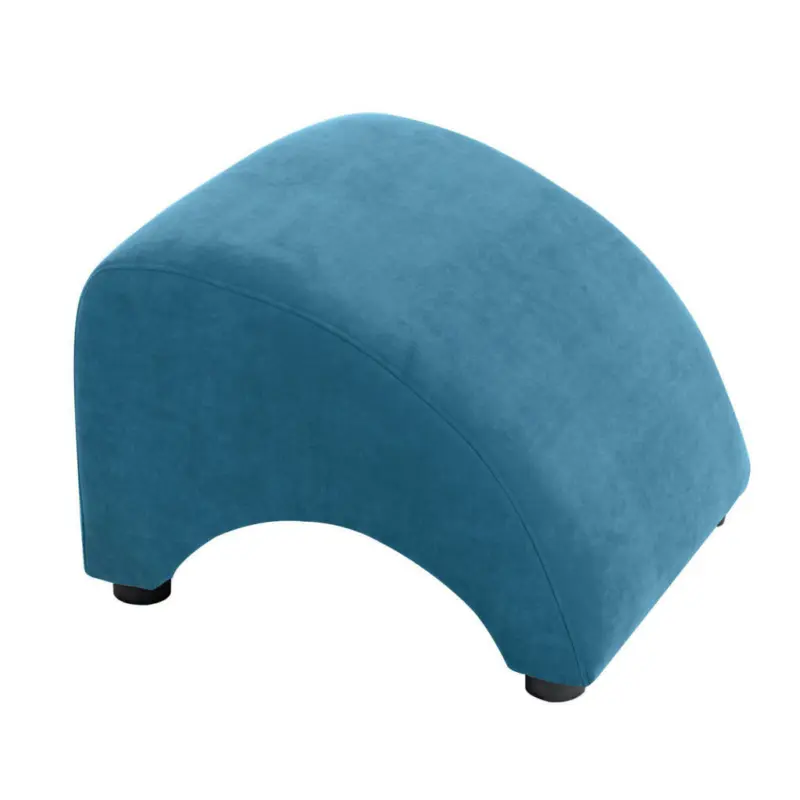 Hocker in Textil Petrol