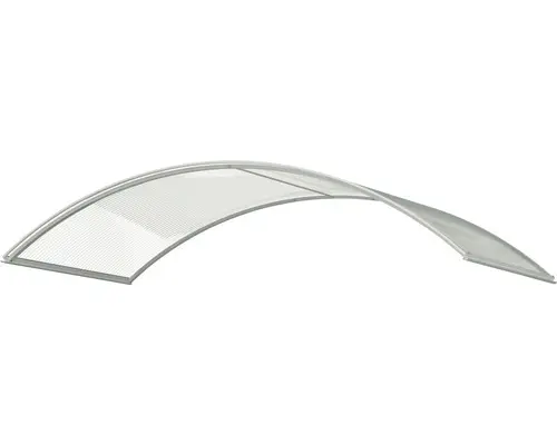 RORO Vordach RAUBLING 1570x905x300 mm weiß