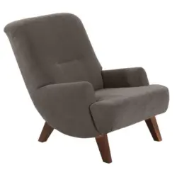 Relaxsessel in Textil Grau