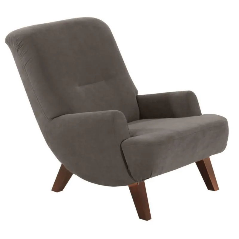 Relaxsessel in Textil Grau