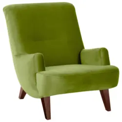 Relaxsessel in Textil Olivgrün
