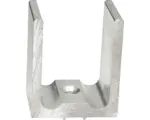 Hornbach Adapter 10 Stück Vario 27,8x19,5 mm Aluminium Silber