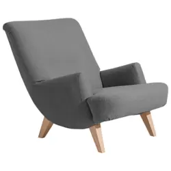 Relaxsessel in Textil Anthrazit