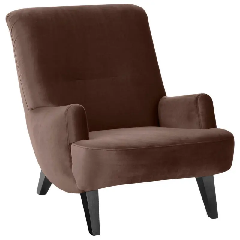 Relaxsessel in Textil Braun