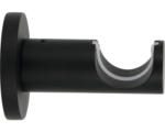 Hornbach Wandträger 1-läufig für Premium Black Line schwarz Ø 20/28 mm 6 cm lang 1 Stk.