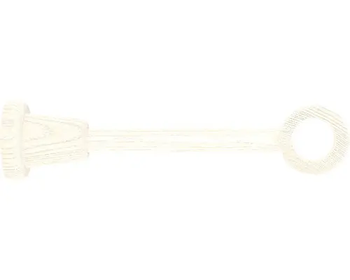 Träger 1-läufig für Boheme Nature Line esche natur geweißt Ø 28 mm 22 lang cm 1 Stk.