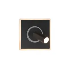 Led-Wandleuchte 20/20/5 cm