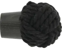 Endstück Kugel Seil für Boheme Nature Line esche geflammt Ø 28 mm 1 Stk.