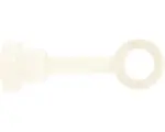 Hornbach Träger 1-läufig für Boheme Nature Line esche natur geweißt Ø 28 mm 13 cm lang 1 Stk.