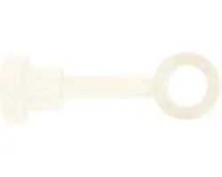 Träger 1-läufig für Boheme Nature Line esche natur geweißt Ø 28 mm 13 cm lang 1 Stk.