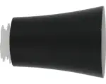 Hornbach Endstück Konus für Premium Black Line schwarz matt Ø 28 mm 1 Stk.