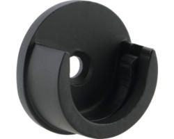 Wandlager für Premium Black Line schwarz matt Ø 20 mm 2 Stk.